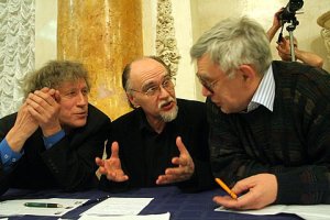 Ekimovski, R, Koroliov in Yuri of Competition "Step to Left" St.Petersburg. 